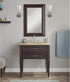 Linea di Liara Annata Brushed Nickel Wall Sconce Wall Lighting Fixture Frosted Glass Shade Modern Bathroom Sconce