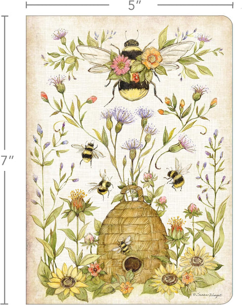 LANG Spring Bees Two Pack Journals, 1342006