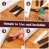 Jetec 36 Pieces 4 Inch Plastic Composite Shims, Leveling Wedges for Home Furniture Improvement, Indoor Outdoor Use