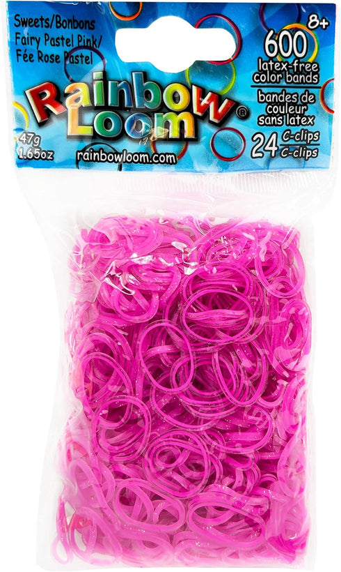 Rainbow Loom Sweets: Fairy Pastel Pink