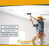 (Pack of 4) Airmont Products AP-12077, 5-inch Ceiling Blank-Up Cover with Center Screw, White Metal