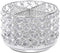 Hipiwe Crystal Vanity Organizer Makeup Brush Holder- 360 Rotating Cosmetic Brushes Display Organizers
