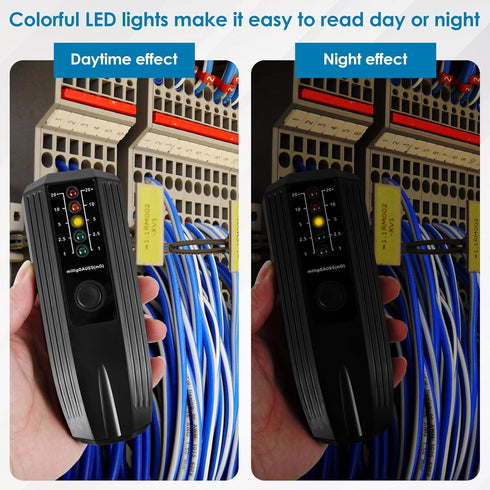 EMF Meter, High Accuracy Electromagnetic Field Radiation Detector, Battery Powered for Ghost Hunting & Industrial Use