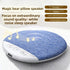 30 60 90 Jiawu Bluetooth Sleep Pillow Speaker, Wireless Under Pillow Speaker with White Noise Timer and Stereo Bass