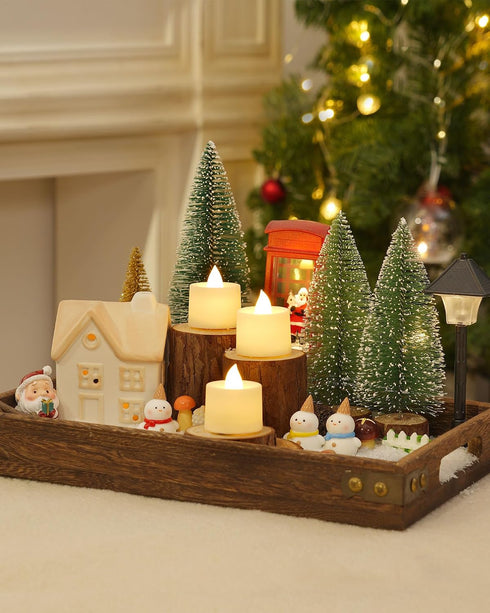 12/24/50/100/150 Pack Festival12 Pack, Amagic LED Tea Lights, Flameless Votive Candles, Battery Operated Tealights