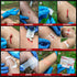 3 RHINO RESCUE Wound Closure Kit, Types Butterfly Bandages with Bandages, Triple Antibiotic Ointment, Wound Closure
