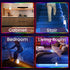 3.3FT Remote/4Mode, Dimmable 16Colors Closet Motion Sensor LED Strip Lights with RGB & Warm White Motion Activated LED