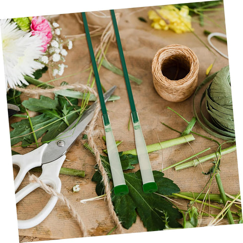 15pcs TEHAUX Plastic Flower Tubes Cap for Fresh Flower Preservation Reusable Vials for Floral Arrangements Home Decor