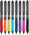 Mr. Pen- Retractable Gel Pens, 8 Pack, Fast Dry, Colorful Ink Fine Point 0.7mm, Cute Aesthetic Pens for Journaling
