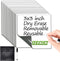 Dry Erase Sticky Notes, Reusable Whiteboard Stickers, 3"x3", 12 Pack, Great for Labels, Lists, Reminders, Washable,