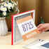48 Packs Lewtemi Race Bib Display Vinyl Protector Sheets Running Medal Hanger Display Clear Protective Medal Holder