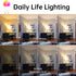GU24 Bulbs4 PackA19 12W 1200LM 2 bulbDimmable Bulb2700K-6500K Dimmable Smart Led Light Smart Bluetooth Prong Led Light