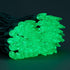 C6 33 100 Count 4" YULETIME Green Strawberry LED Christmas Lights, ft Spacing One-Piece High Waterproof UL Certified