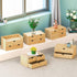 Wisuce Bamboo Desk Organizer, Mini Desktop Drawer Storage Box for Office Home Toiletries, No Assembly Required