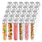 25x140mm (40ml) Plastic Test Tubes with Screw Caps for Gumball Candy Storage and Plants Propagation (30 Pack)