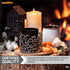 Bulb E12, 3 12 Pack Sunlite Petite Chandelier Flicker Flame Light Candelabra Base, Orange, for Holiday and Decorative
