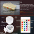 MARZIUS 3D 16 Dragon Illusion LED Table Decor Lamp Night Light with Greeting Card, Colors Change, Remote Control