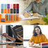 Yeaqee 24 Pcs Inspirational Gift Journals - A6 Leather Notebook Bulk for Employee Appreciation