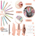 Sabary 12 Pcs Cute Glitter Pens for Nurses, Retractable Fancy Pens with 12 Replacement Refills for Nurse Day