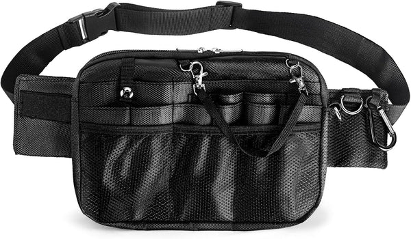 PTAHON Nurse Fanny Pack with Stethoscope Holder - Medical Bag, Pocket Organizer, Utility