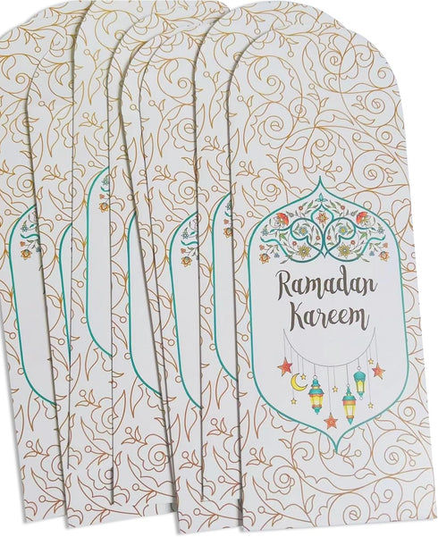 Ramadan Kareem Money Envelopes, Eid Mubarak Envelopes for Cash Gifts, Ramadan Lantern Envelope for Lucky Currency Gift