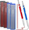2 Pcs Welders Pencil with 48 PCS Round Refills, Mechanical Pencils for Metal Welding Marker