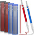 2 Pcs Welders Pencil with 48 PCS Round Refills, Mechanical Pencils for Metal Welding Marker