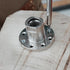 3" Woodworking Lathe Faceplate with Screw Chuck, Includes Two Nylon Washers for 1" x 8TPI Spindle