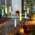 Solar Outdoor Lights Violet Flower Garden Lights Waterproof Led Lights Hyacinth Decorative Lights for Yard, Pathways