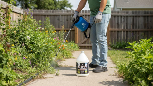 50% 12.5x (1 Belle Chemical Pure Concentrated Vinegar Stronger Indoor and Outdoor Cleaner Gallon)