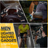 PARIGO LED Flashlight Gloves, Cool Gadget for Men, Gift for Dad, Husband, Grandpa, Christmas Birthday
