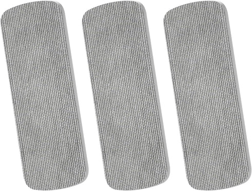 Click Clean 3-Pack Replaceable Felt Pads for Magnetic Whiteboard Eraser, Classroom Use