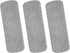 Click Clean 3-Pack Replaceable Felt Pads for Magnetic Whiteboard Eraser, Classroom Use