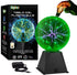 Playbees Green Plasma Ball - 7 Inch - Tesla Coil Bulb Static