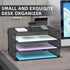 DALTACK 3 Tier Letter Tray Paper Organizer Mesh Metal Desk File Organizer for Home & Office, Black by DALTACK