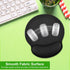 Tobeelec 6 Pcs Ergonomic Mouse Pad with Wrist Rest Support, Comfortable Mousepad with Smooth Wrist Support Surface