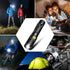 2000 DARKBEAM LED Flashlight Rechargeable USB High Lumens, Small and Bright Pocket Flashlights, Focus Adjustable Water