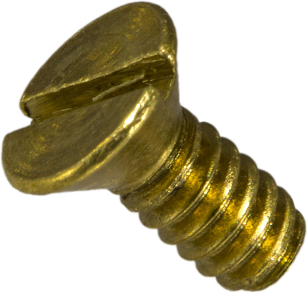 014973127688 Slotted Flat Machine Screws, 4-40 x 1/4, Piece-60 by Hard-to-Find Fastener