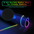RGB Gaming Mouse Pad with 15W Wireless Charging - Extra Large LED Mousepad, Ergonomic Design