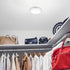 6 700 5000K Closet, Maxxima in. Round Motion Sensor LED Ceiling Mount Light Fixture - Lumens, Daylight, Indoor Dome