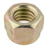 MAKERS BOLT 5/8"-11 (10 Pack) 8 Grade Nylon Insert Lock Nuts, Yellow Zinc by