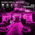 500 Lights,164 8 kemooie LED Pink Valentines Day FT String Lights Outdoor Plug in Waterproof with Twinkle Modes