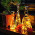8 Pack 20 ostritec Upgraded Solar Diamond Shaped Wine Bottle Lights, LED Fairy Lights with Solar Cork Lights Outdoor