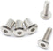 10-Set M6x30mm Rivet Countersunk Hex Socket Cap Bolts and Hex Head Barrel Nuts, Nickel Plated - binifiMux