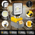 Cordless Work Light for Dewalt 18V 20V Battery, 5000LM Rotatable Underhood Work Light with USB Charging