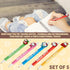 5pcs Set Set Get Trend Hello Kitty Erasable Gel Ink Pens Cute Writing Pens for Kids Fun Stationery Kawaii Journaling