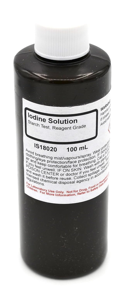 Innovating Science Reagent-Grade Iodine Solution, 100mL from The Curated Chemical Collection