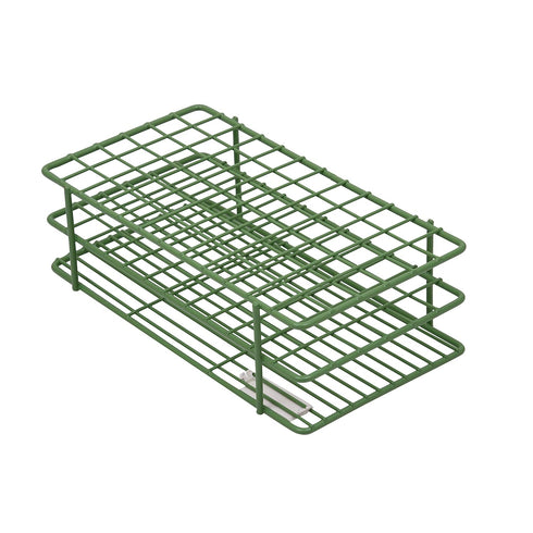 SP Bel-Art Green Poxygrid Test Tube Rack; 72 Places for 10-13mm Tubes (F18750-0000)