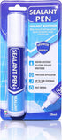 White Caulk Marker, Waterproof Silicone Colorant Paint, Stain Remover for Sink, Kitchen, Shower, Bathroom Tile, White,