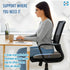 Tailbone Sealy Memory Foam Seat Cushion for Car and Office Chairs Pain Relief, Posture Support, and Comfort for Home